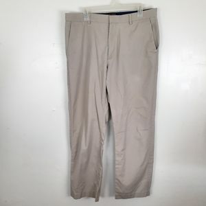 Banana Republic Factory Non Iron Tailored Fit Pants 34X32 Beige Straight Leg